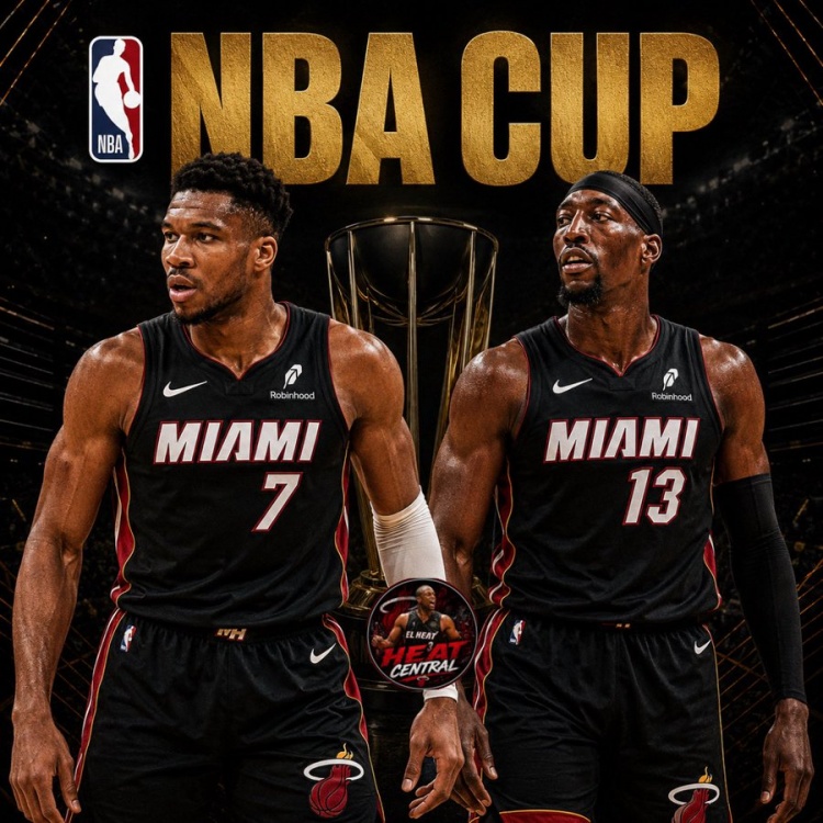 热火NBA杯B组赛程出炉 四个对手上赛季至少47胜