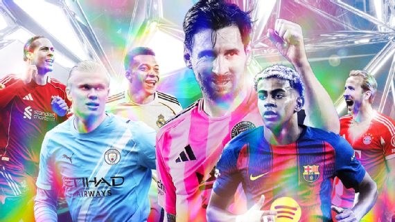 ESPN百大球星名单:巴黎13人入选居首,梅西莱万连续十届在列 ESPN百大球星名单:巴黎13人入选居首,梅西莱万连续十届在列