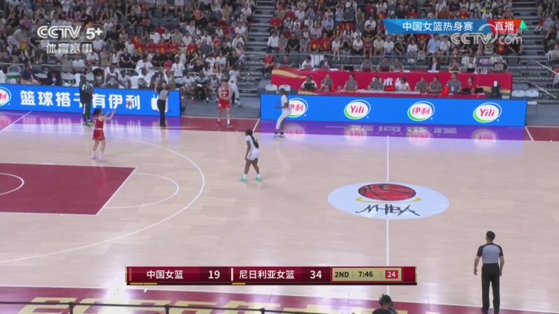 [CCTV全场集锦]ğŸ�€çƒ­èº«èµ›-ä¸­å›½å¥³ç¯®ä¸�敌尼日利亚 å¼ å­�宇缺阵 æ�¨èˆ’äºˆ23+5