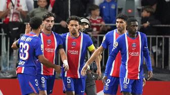[咪咕全场集锦] 法甲-费兰5场6球登贝莱助攻 巴黎1-0布雷斯特联赛首胜